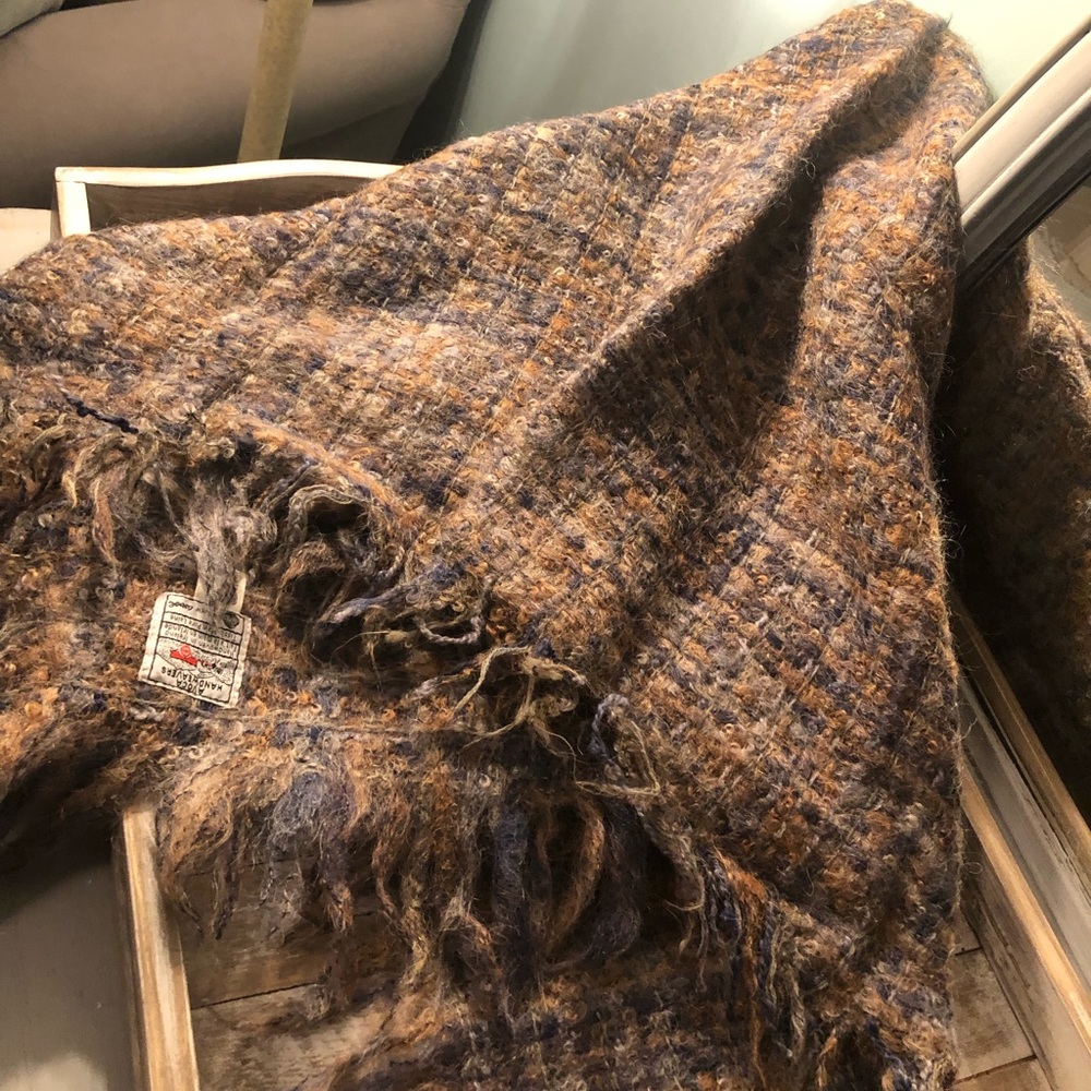 Wool  handwoven scarf from Ireland 🇮🇪